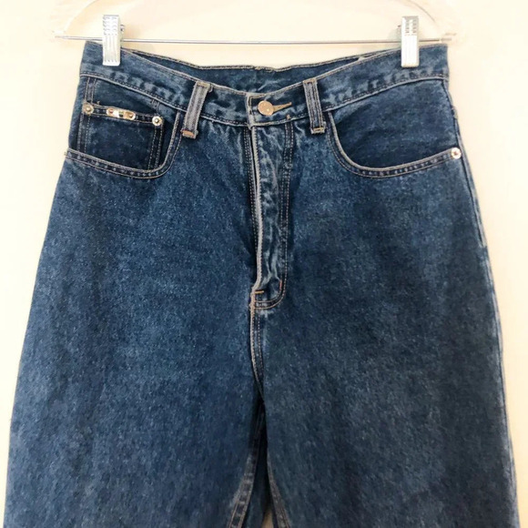 VINTAGE Texwood Patchwork Straight Leg Denim Jeans - Picture 4 of 11